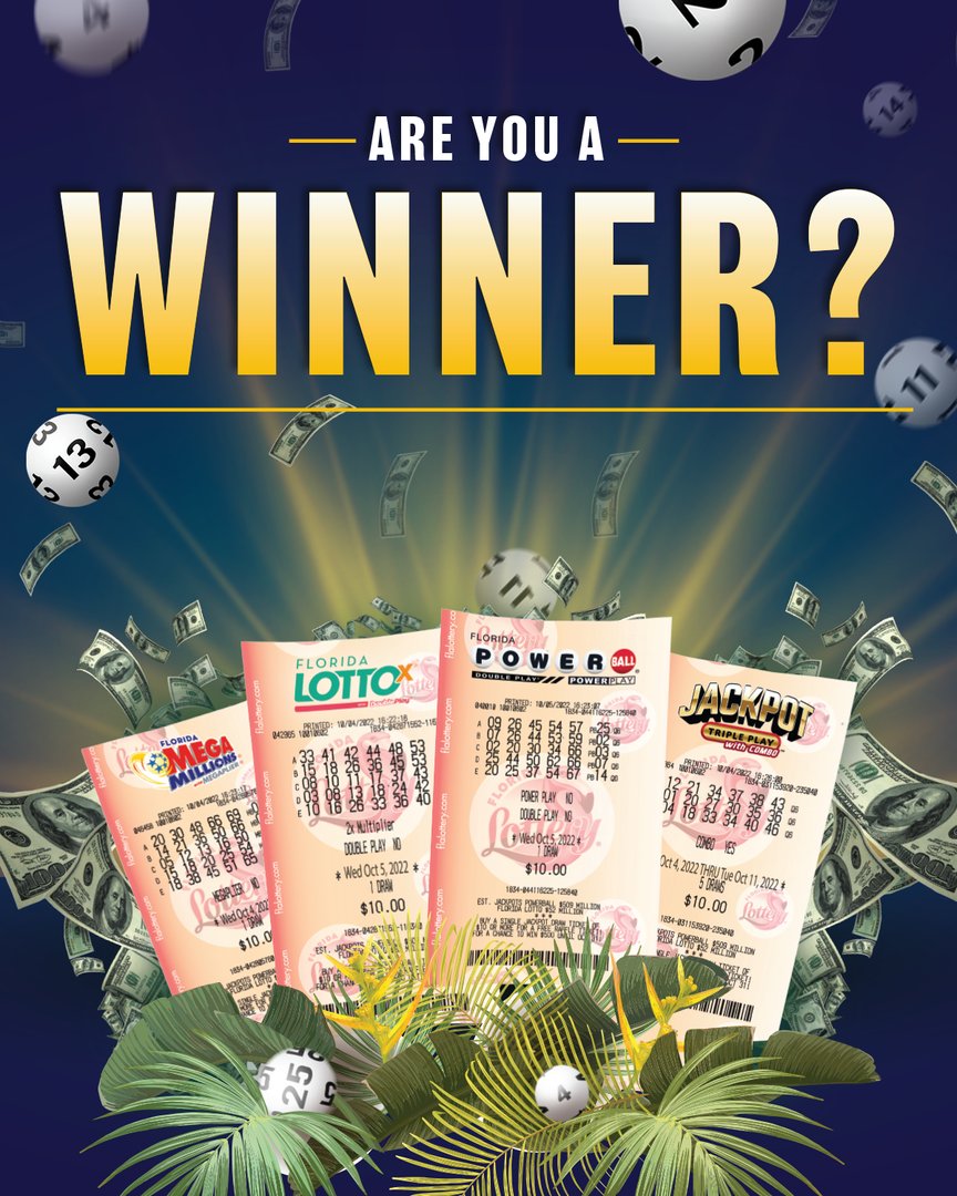 Florida Lottery on Twitter "Winners from our Jackpot Raffle Bonus Play
