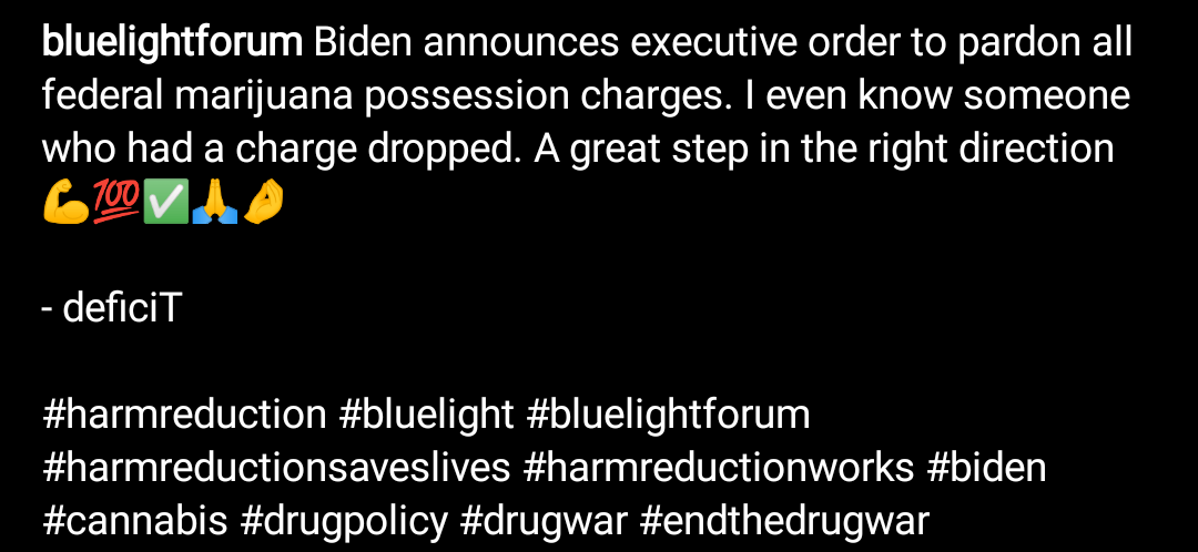 Bluelight Harm Reduction Communities tweet media