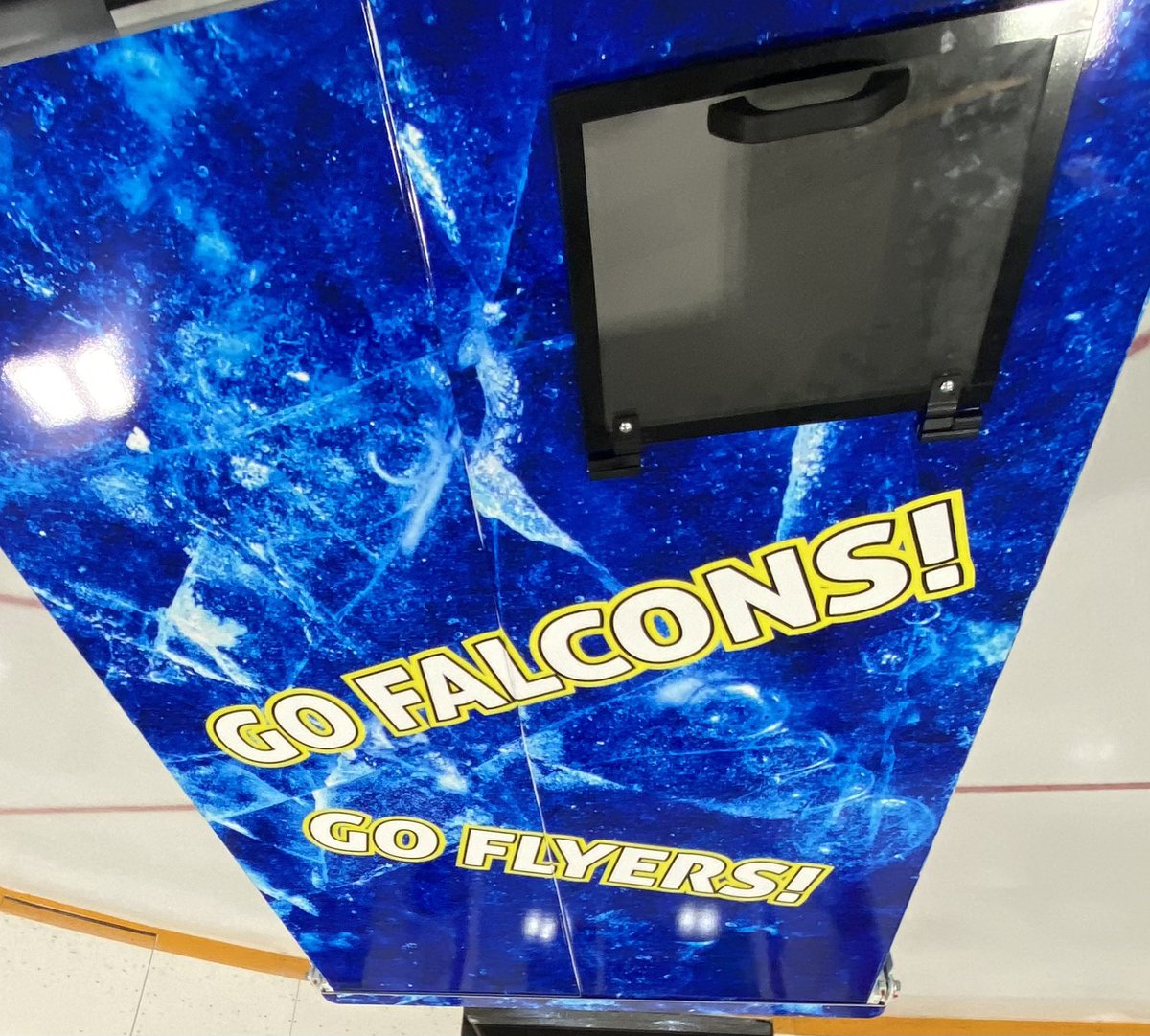 Mehlsen Energy Projects Inc. has done a fantastic job with the design on the new Zamboni! Come check it out in person as we host the Vipers tomorrow night!