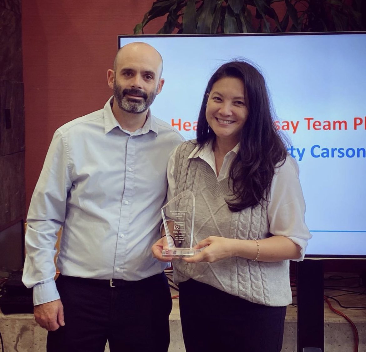 Congratulations to our Regional Sales &amp; Marketing Manager, Patty, for taking home the 2022 Heather Lindsay Team Player of Year honours!