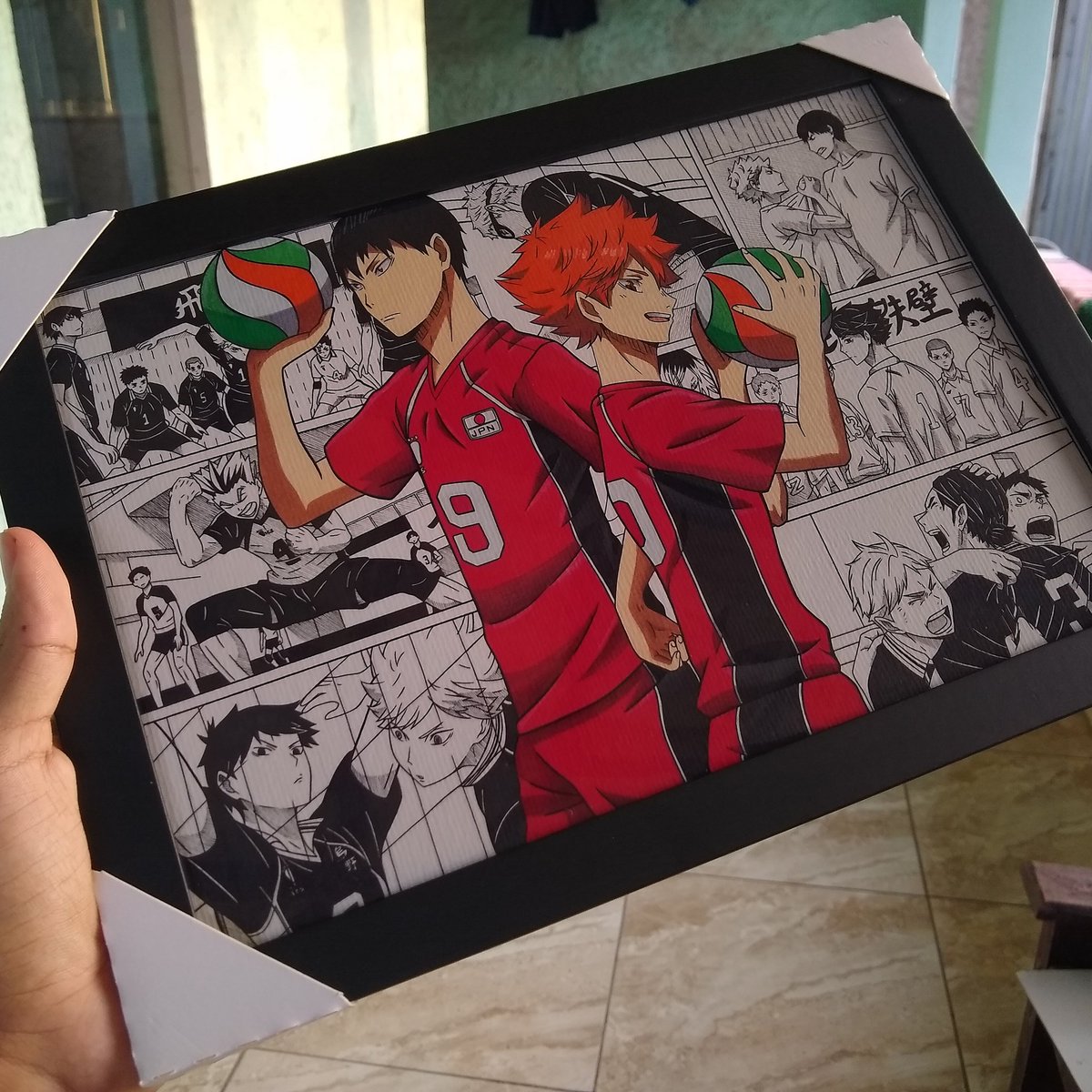 Encomenda finalizada 🔥
#Haikyuu