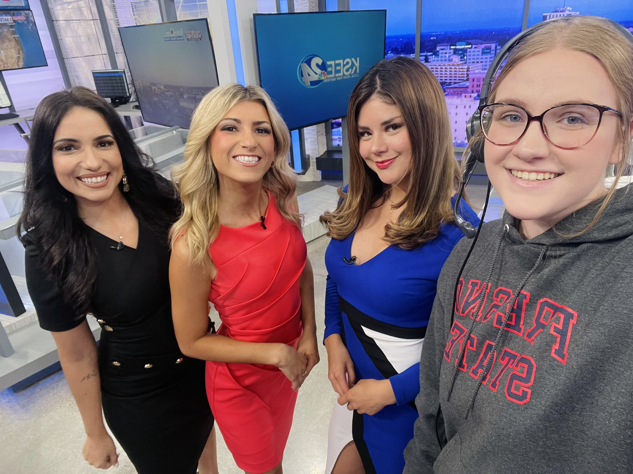 Nathalie Vera on Twitter: "It’s a girls show on @KSEE24 tonight! https