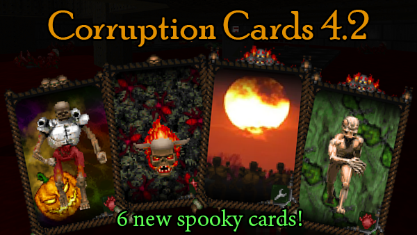 CutmanMike's tweet photo. Corruption Cards 4.2 includes some new Halloween themed cards to mix things up this spooky season! https://t.co/EfzGwnIqGJ https://t.co/p2spiOX2lC