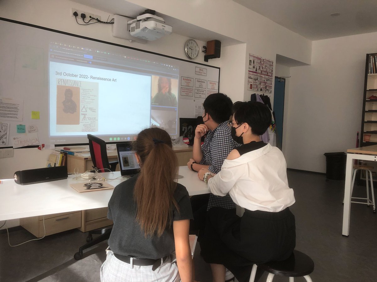 jessicac_studio's tweet photo. Nothing stops us from having fruitful learning session! 

@HISSixthform https://t.co/BEPVC7vSVa