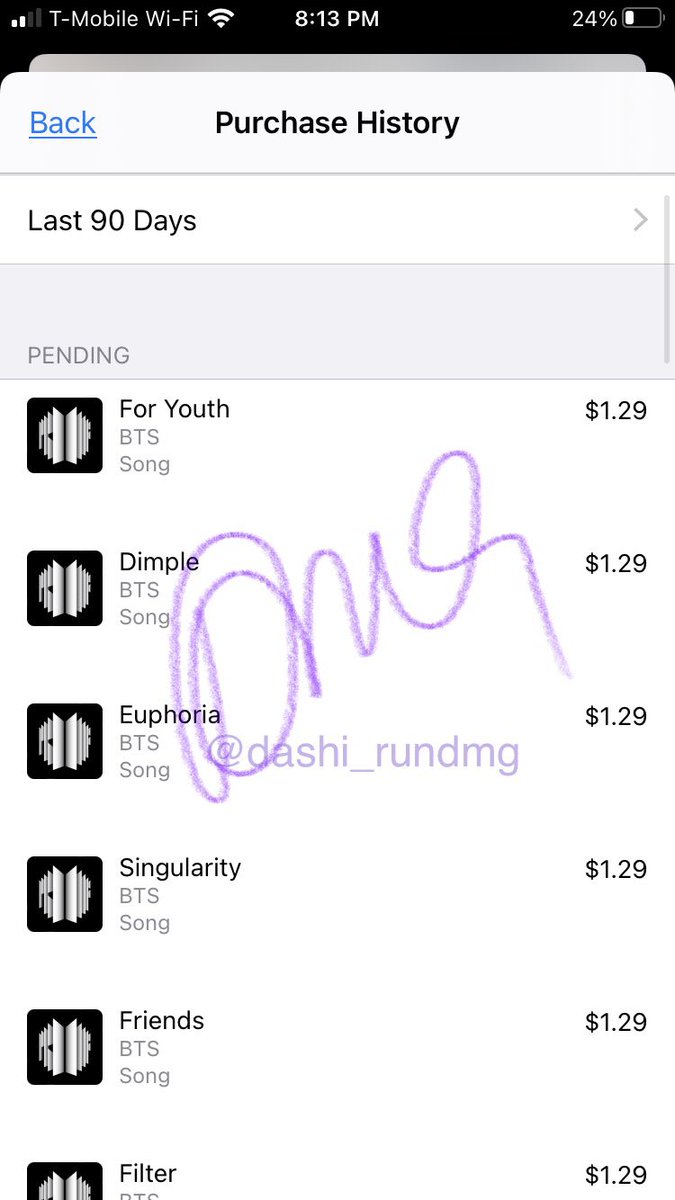 dashi_rundmg's tweet photo. Thank you @a_breky for funding Proof on Amazon and iTunes while we wait for #YetToComeinBUSAN! 

Still streaming for #ProofGlobalBattle too! 🔥

#TeamRUNBTS #TeamForYouth @BTS_twt https://t.co/ffHi9s0xoG