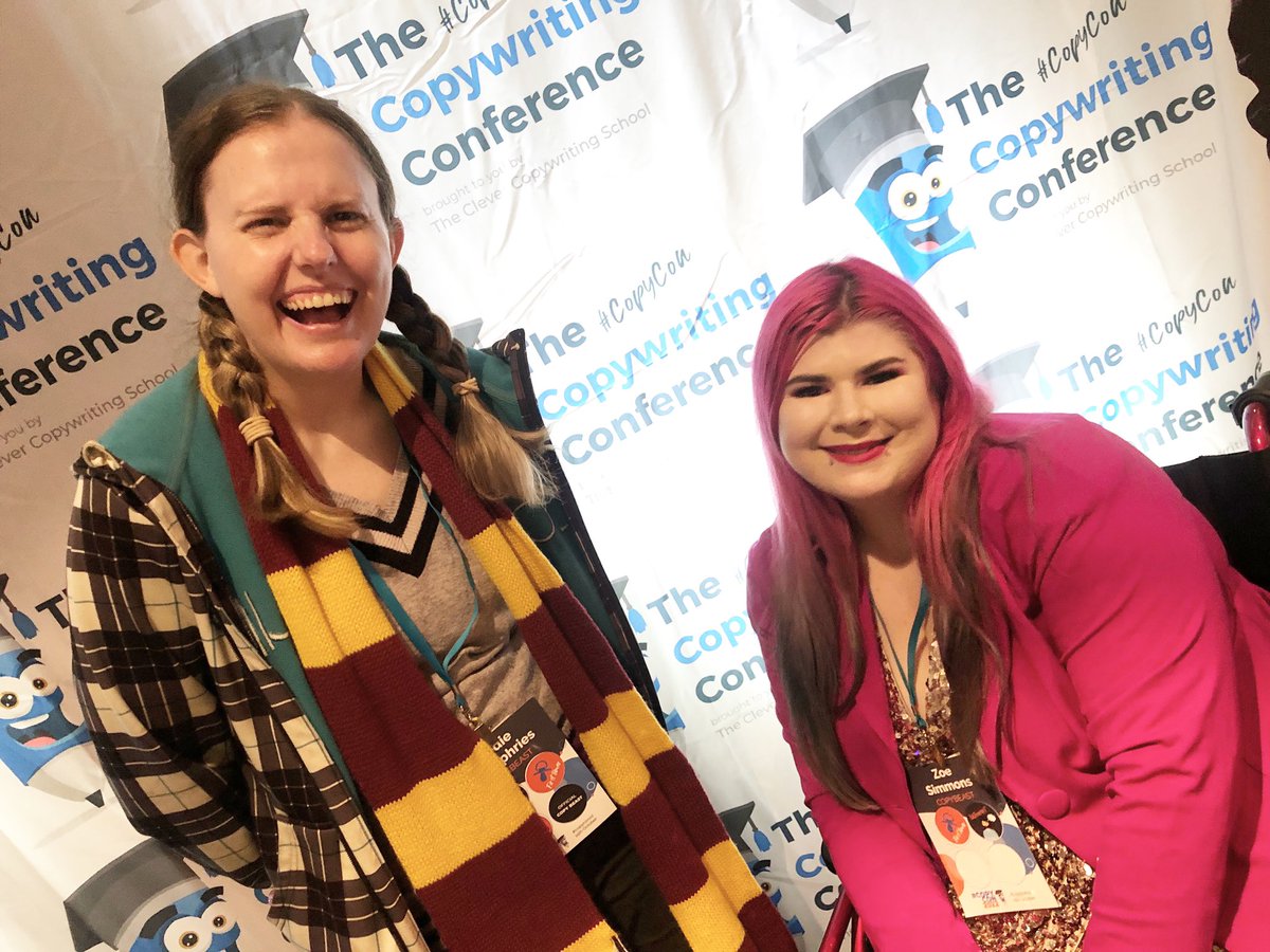 ItbeginswithZ's tweet image. Yay for finally meeting @jodadi_o 

Sorry @whereswallyh 😂

(Wally is Jodie’s gorgeous dog who sadly isn’t here!).

@copywritingsch

#CopyCon #CopyCon2022 #Copywriter #Copywriting #CopywritingConference #WheelchairUser #DisabledPals