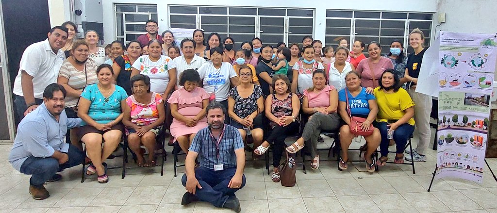 luis_sauma's tweet photo. 📸 Así, con gran entusiasmo, hoy concluyó este primer ejercicio participativo del proyecto #CitiesAdapt en la Colonia "Plan de Ayala Sur" en la Ciudad de Mérida
@SEDATU_mx
@SEMARNAT_mx
@GIZMexico
@AyuntaMerida
#Sustentabilidad
#ParticipaciónComunitaria
🌳🤸🤸🏽♀️🧑🦽👩🦽🚶🚶🏽♀️🏃🏃🏽♀️🚴🏽♀️🚴🌳 https://t.co/eNhuZJdN7F