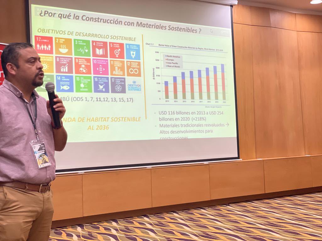 inbarlac's tweet photo. Pablo Jácome Estrella, director regional de @inbarlac participó en la Feria de la Construcción Mobiliaria y Vivienda Manta 2022, donde expuso sobre la generación de un entorno propicio para el desarrollo de la cadena del bambú en Ecuador. @INBARofficial https://t.co/PrclInYRSo