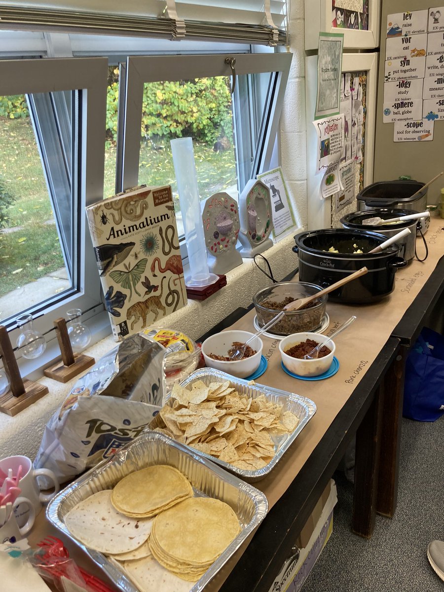 What’s the way to a teacher’s heart? Food! Our 5th grade team spoiled us this morning! <a href="/GlebeAPS/">Glebe Elementary APS</a>