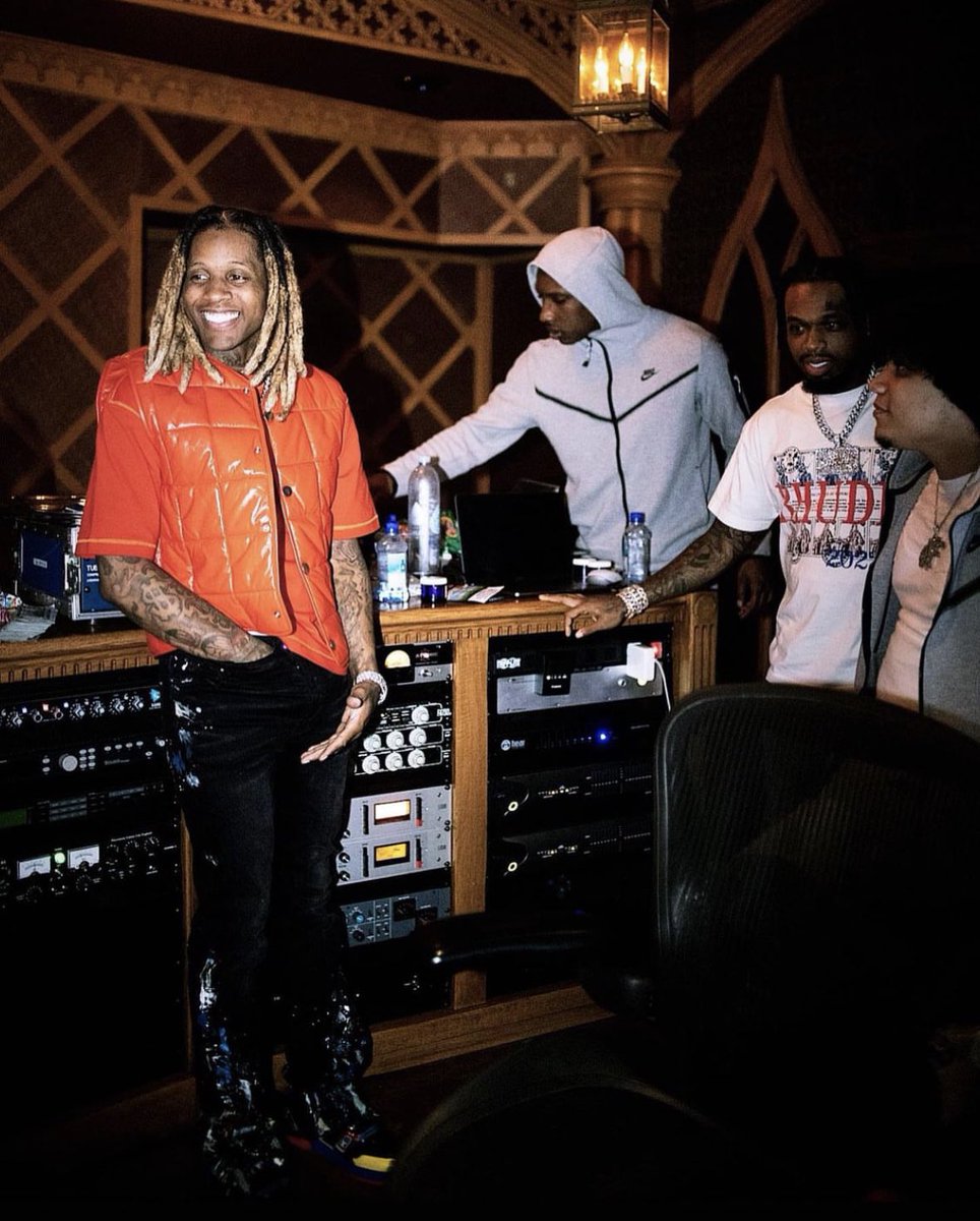 Lil Durk and Rob49 in the studio together.