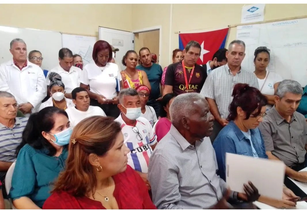 Evalúa en #Batabanó, #Mayabeque Esteban Lazo Hernández, presidente de la ANPP la marcha del Proyecto Integral de Rehabilitación en #Surgidero. #OrdenamientoTerritorial, #dpotumayabeque.