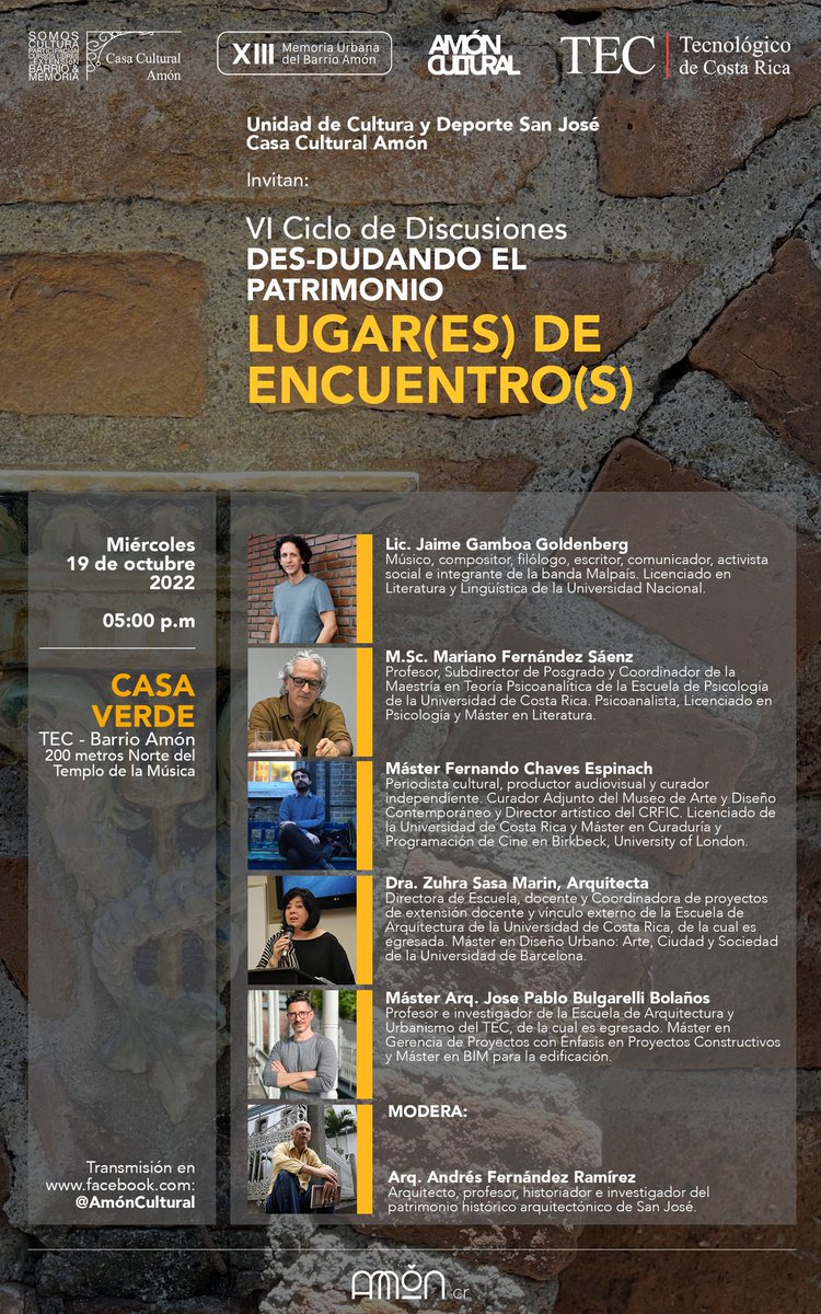 Asociación de Vecinos de Barrio Amón. tweet media