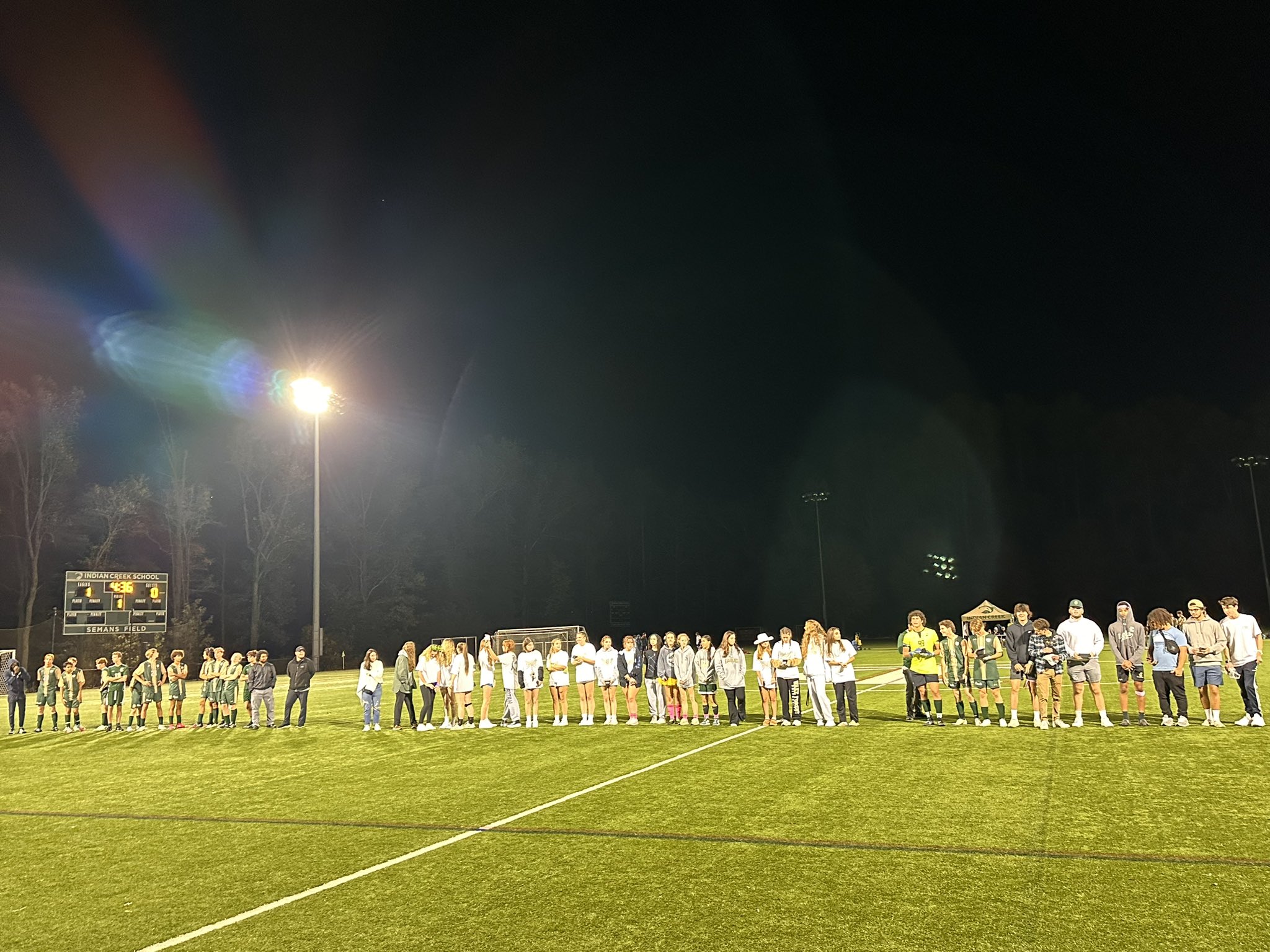 Indian Creek School on Twitter "At CREEKfest halftime, we honored out