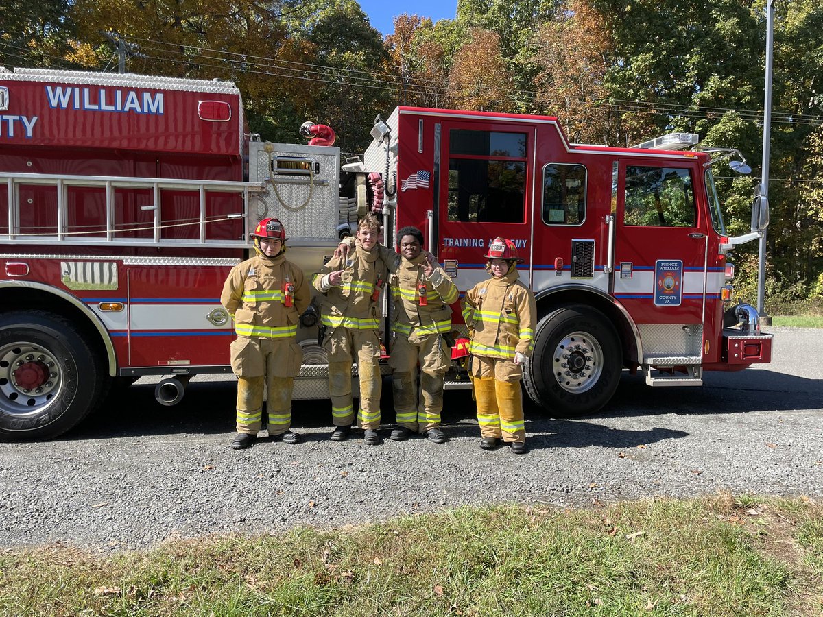 A little late to hit the press, but it was a fun day in the sun 😎 #firecadet #CTE4pwcs