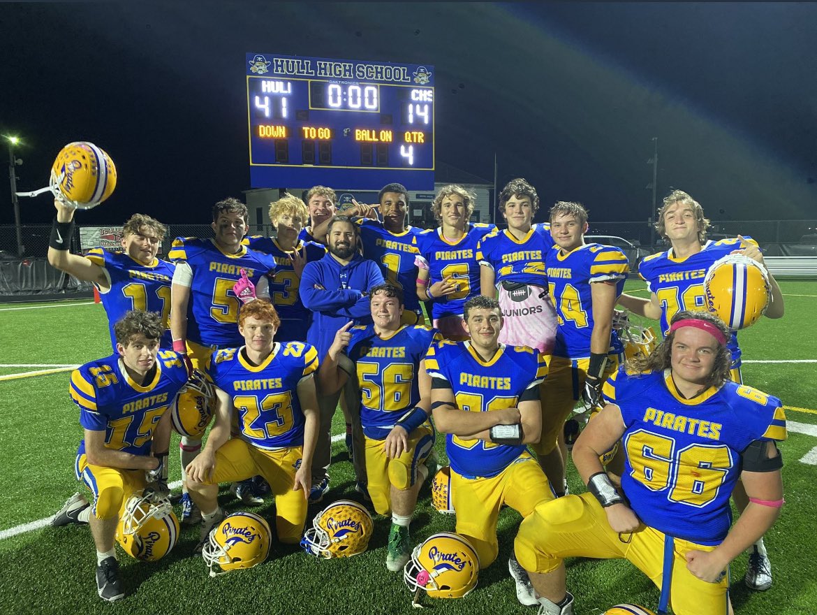 Great team win. 6-0!! <a href="/HullPirates/">Hull Pirates News</a> <a href="/mikeod21/">Mike Od8</a> <a href="/hull_football/">Hull High Football</a>