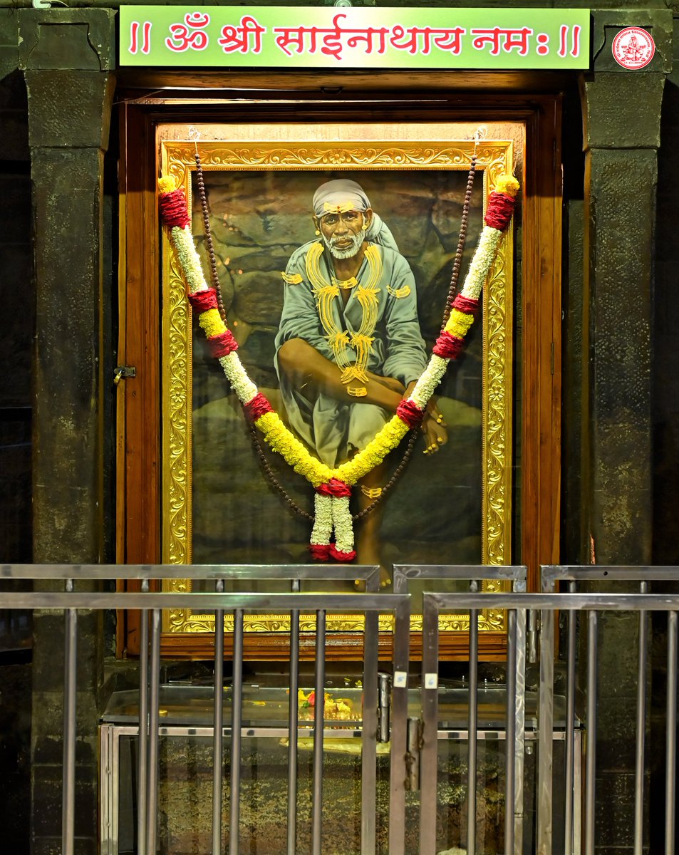 SSSTShirdi's tweet photo. *!! ॐ साई राम !!*
*श्री साईबाबा संस्थान विश्वस्त व्यवस्था,शिर्डी*
*!! ॐ Sai Ram !!*
*Shri Saibaba Sansthan Trust, Shirdi*
≈≈≈≈≈≈≈≈≈≈≈≈
*आरती :-  शिर्डी माझे पंढरपूर*
*शनिवार  दिनांक १५ ऑक्टोंबर २०२२*     
*Aarti : -shirdi majhe pandharpur*
*Saturday 15 October 2022* https://t.co/ppTewiaMXK