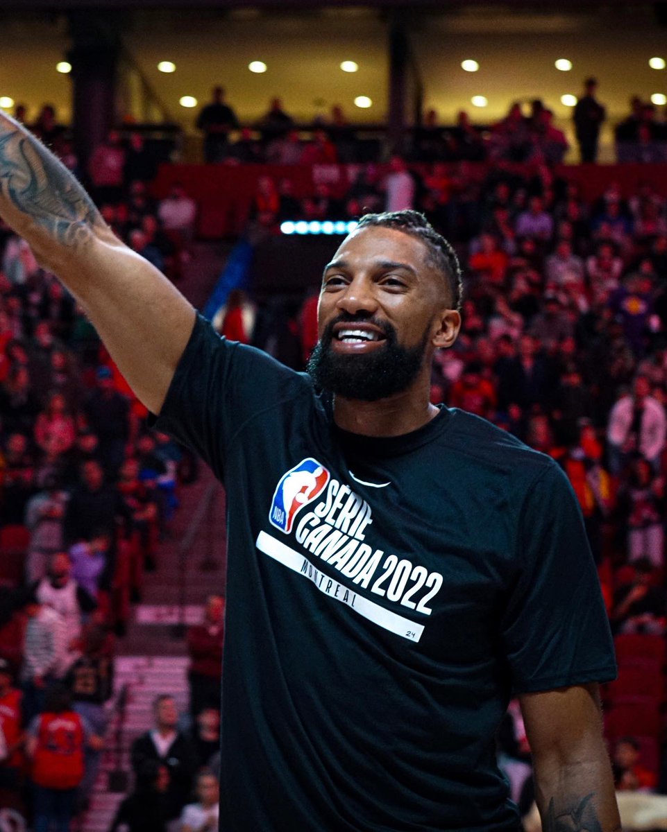 Khem Birch is thrilled to be playing in front of the hometown crowd! 🇨🇦

#NBACanadaSeries presented by <a href="/Bell/">Bell</a>.