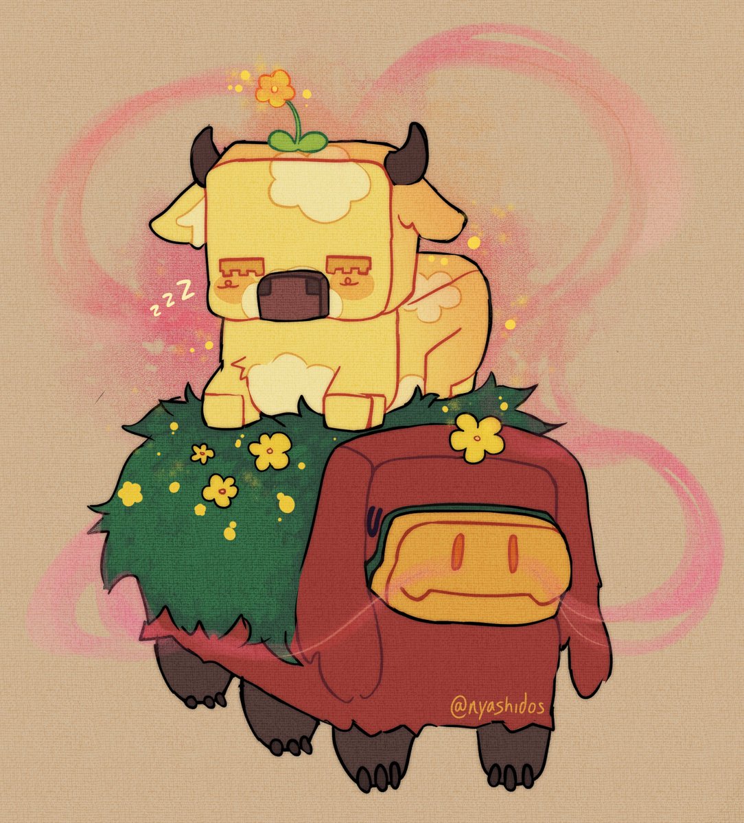 lullabunnny's tweet photo. what could've been #sniffer #moobloom https://t.co/x4J3de3obg