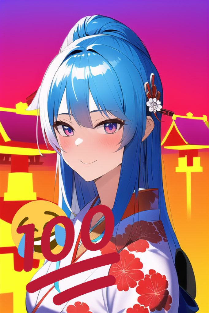 俺の描いた絵を元にAIで作ると……
あらー、クオリティヤッベェっぞ‼️ww
どーするよコレっ😳
髪型変えようかな？w