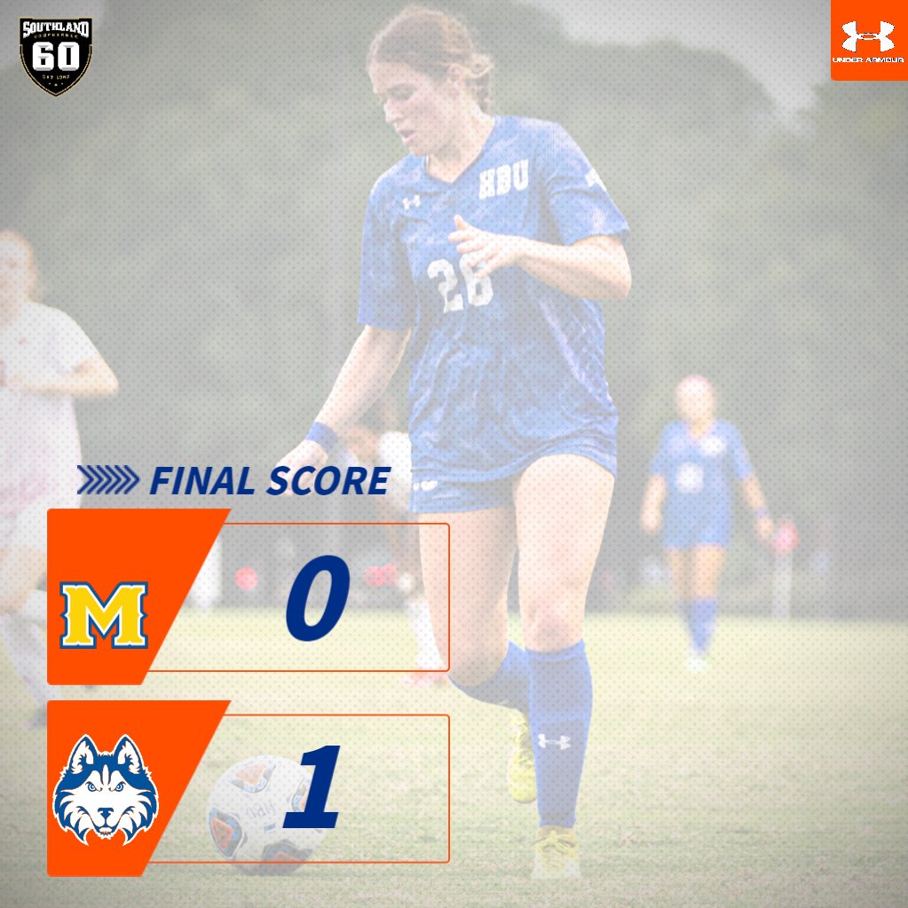 ⚽Huskies win! <a href="/HCUWSoccer/">HCU Women's Soccer</a> downs the McNeese Cowgirls on the road, 1-0! Three points to the Huskies! #DawgsUp