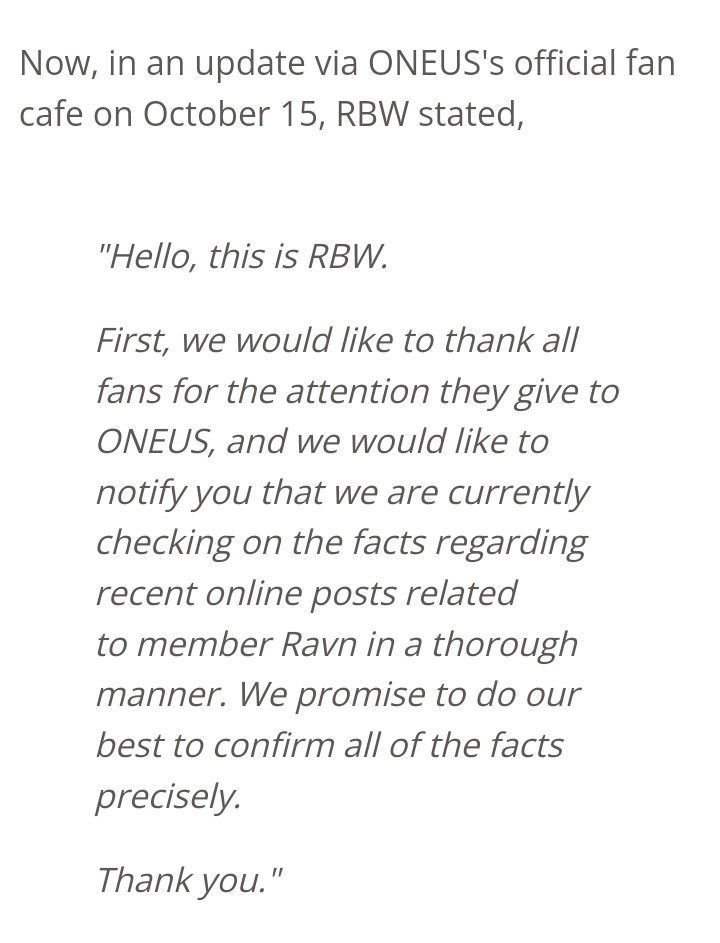 MYxionde's tweet photo. We wait until we are sure of everything that happened to Raven and do not stand against him until the truth is revealed I hope 💭 @official_ONEUS #ONEUS #Ravn https://t.co/PLseT9cd17