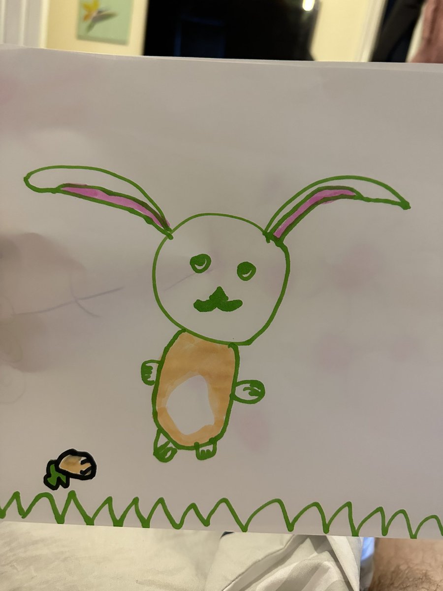 jondoesflow's tweet photo. My daughter created this rabbit. I love it. It needs a name. Please help #NameTheRabbit. https://t.co/il8N1prvyk
