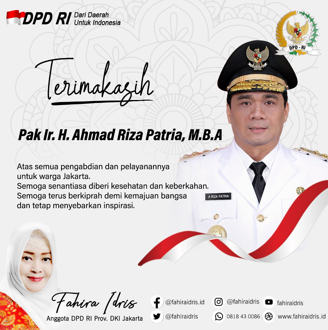 Fahira Idris DPD RI tweet media