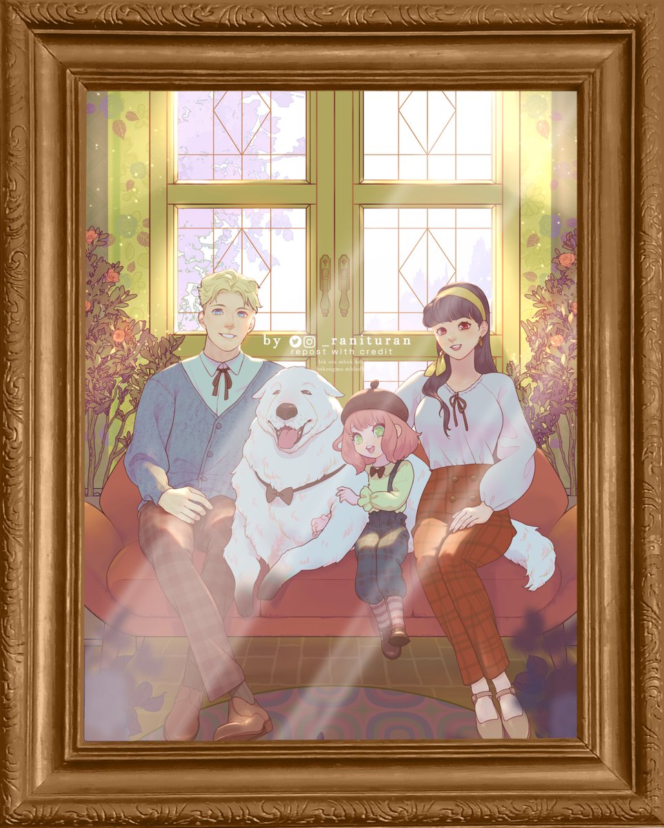 🍭🌹👑Ayu Maharani (@_ranituran) on Twitter photo 2022-10-15 14:00:01 WELCOME TO THE FORGER FAMILY, BOND! 🥰🫶 #SPY_FAMILY #loidyor #AnyaForger #BondBestDoggo #ArtistOfIndonesia WELCOME TO THE FORGER FAMILY, BOND! 🥰🫶 #SPY_FAMILY #loidyor #AnyaForger #BondBestDoggo #ArtistOfIndonesia