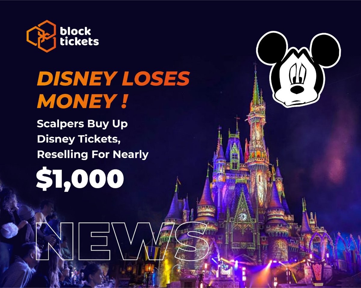 blocktickets's tweet photo. @0xPolygonNews Lets help @Disney to optimise their revenue.

@AbhinavGarg9 
@gautamghai
@Crypto_Wildwest 

#polygon #disney #DisneyWorld #nft #NFTCommuntiy #ticketing #blockchain #unicus #sports #events   #Binance #blocktickets #NFTartist https://t.co/OywEIL6T9w