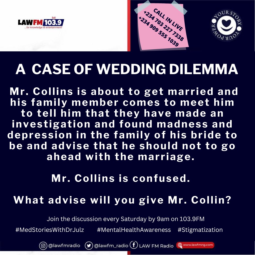 doctorjulz's tweet image. Join the conversation #mentalhealth #stigmatization @lawfm_radio #medstorieswithdrjulz Saturdays 9am on 103.9fm