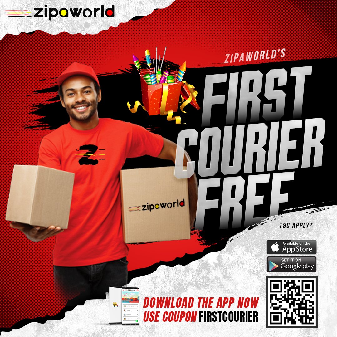 zipaworld's tweet photo. This Diwali Get Your first Courier Delivered To Your Loved Ones For Free With #zipaworld
Use Coupon - FIRSTCOURIER
Download the App Now :
PlayStore - https://t.co/kSO6bpI2YL...
AppStore - https://t.co/M6rKpFASVW
#Diwali2022 #meme #diwaligifting #FreeCourier #logisticsmeme https://t.co/8EpxFfAuzt