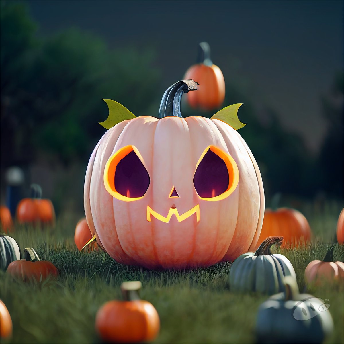 GamingPaPaa's tweet photo. Get Ready For Pumpkins Night Out !
#aiartist #aiartcommunity #midjourney #midjourneyart 
#pumpkins #TGIF #Halloween #photoshopediting #dailyart https://t.co/lpyEpIUwAj