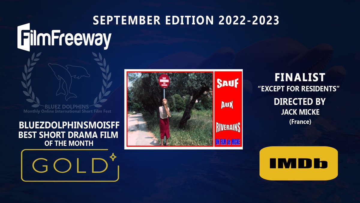 BLUEZ DOLPHINS - MONTHLY ONLINE SHORT FILM FEST tweet media