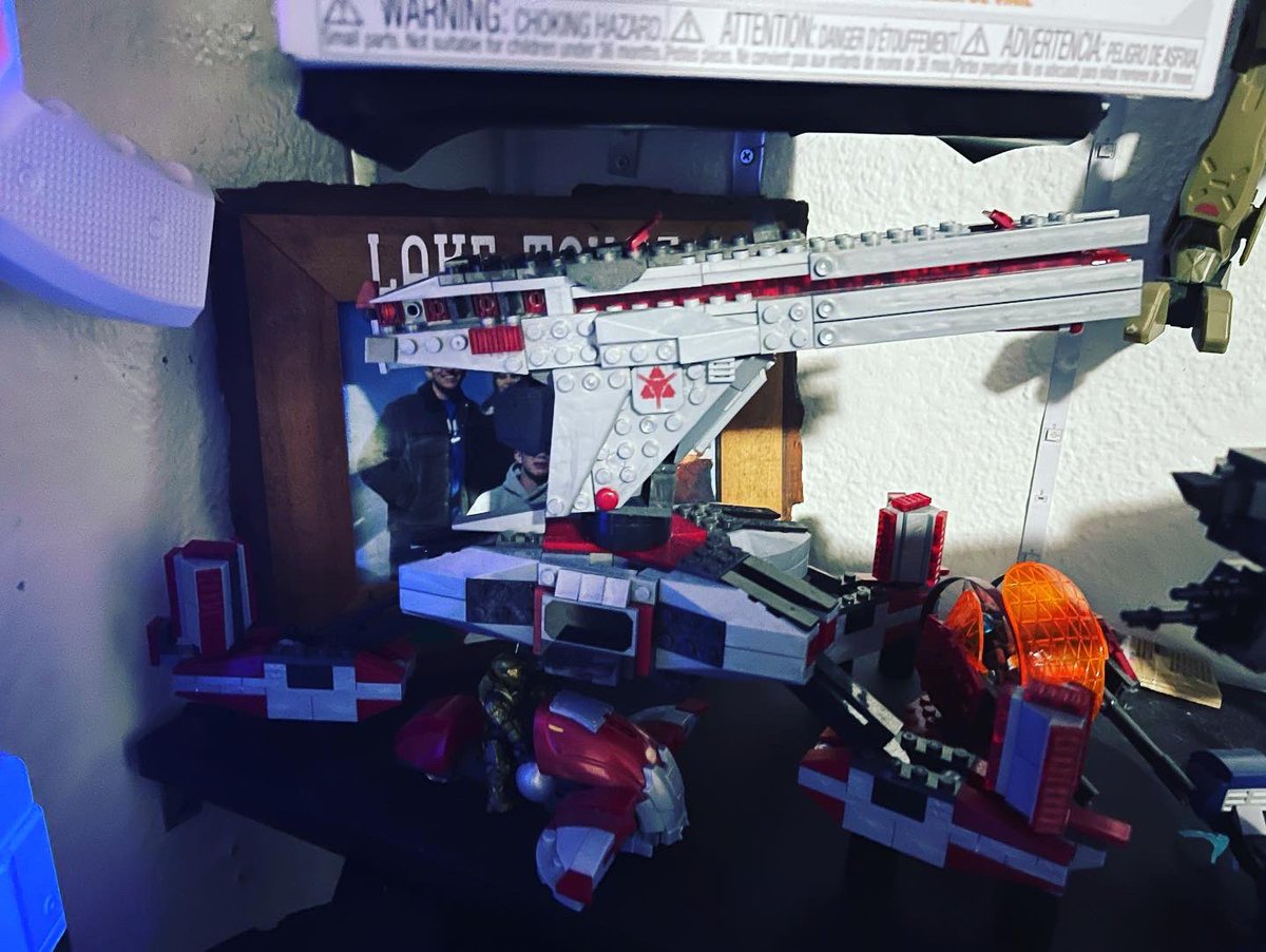 1989Rebel's tweet photo. New additions to the halo wall of destiny. My favorite place in the house… https://t.co/M3Hbmegv4e