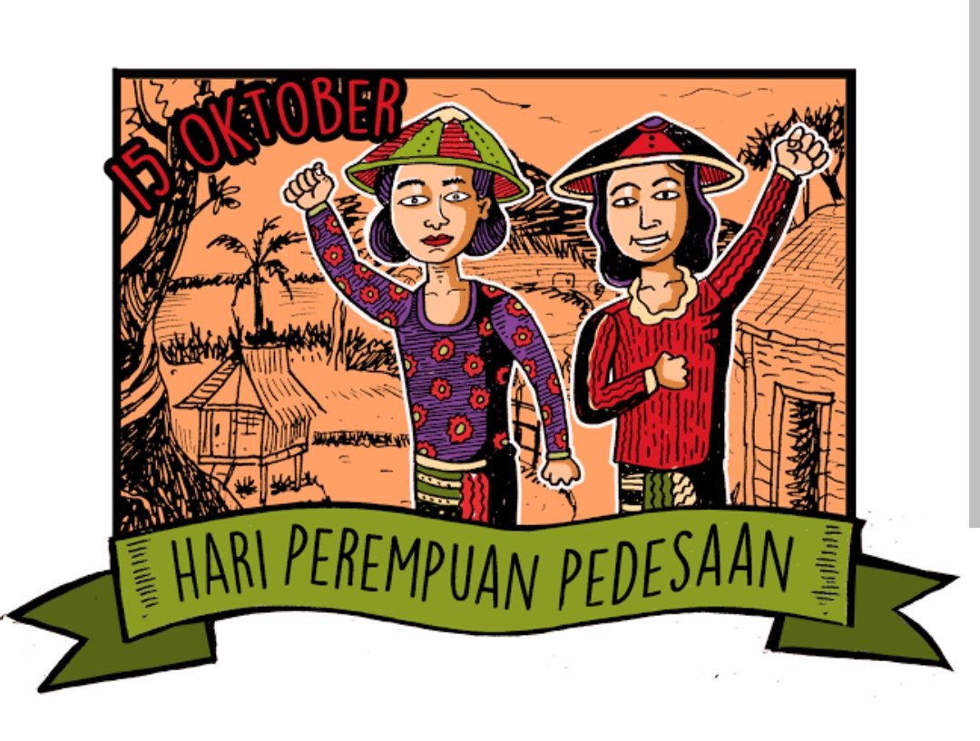 SyafaMufa's tweet photo. Hari Perempuan Desa.. 
#PerempuanDesa
@jokowi 
@halimiskandarnu
@Kemendespdtt
@malik_haramain
@imansyukri
@taufikmadjid71
@yusradaridesa 
@azzameldzikrie 
@tppkemendes https://t.co/yWuceZk2X5