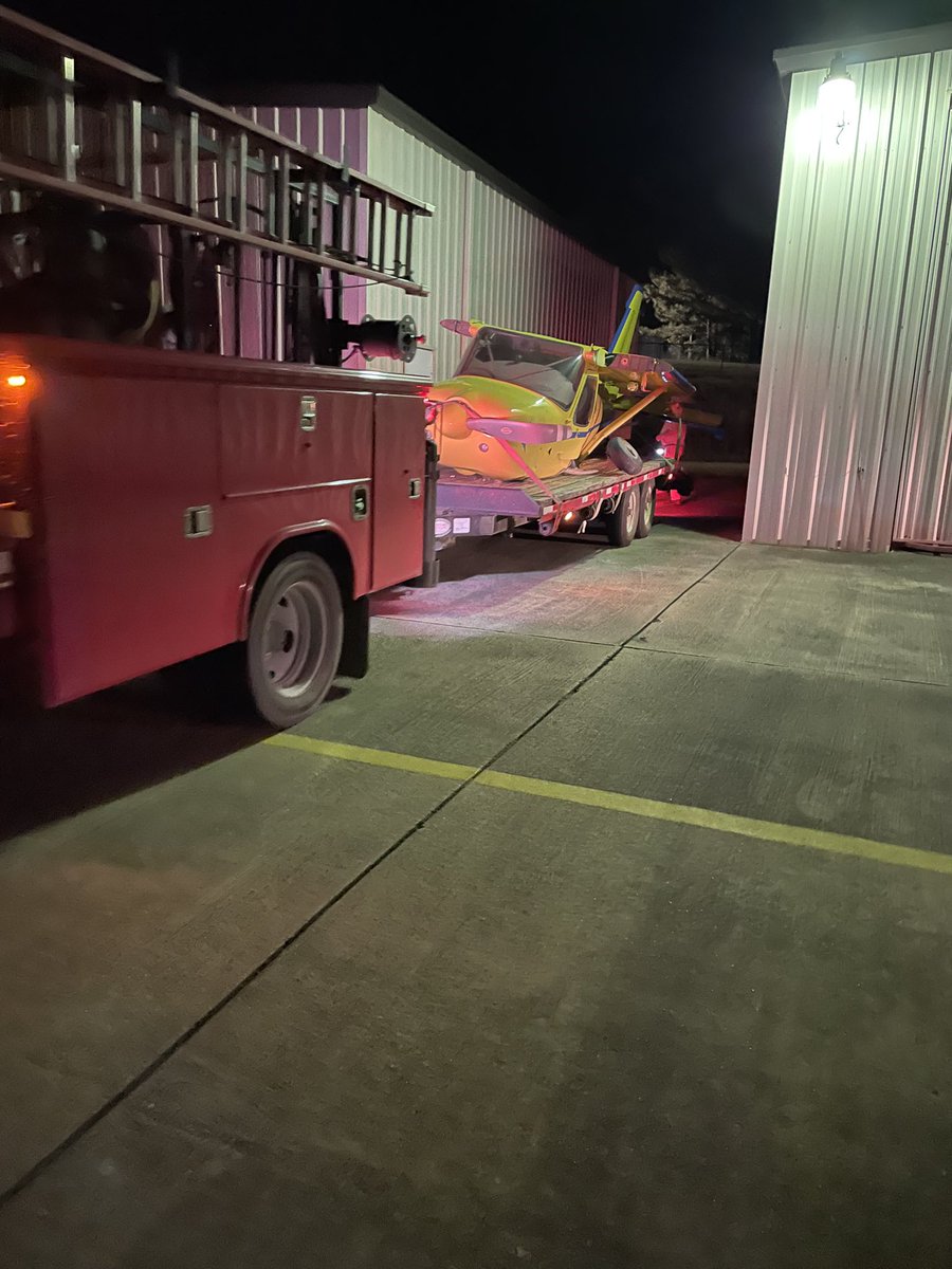 You never know how a week might end. When our crews get the call we always respond. Our local airport has been a customer for over 30 years. #webuildrelationships