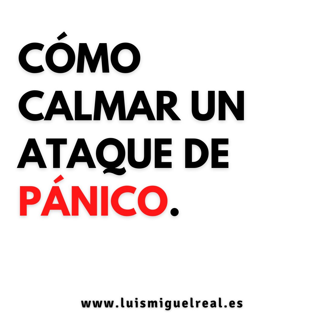 LuisMiguelReal4's tweet photo. Que te dé un ataque de pánico es una de las cosas más terroríficas del universo.

Lo sé, porque además de haberlos trabajado con muchísima gente a lo largo de los años, yo también los he sufrido. https://t.co/CPQy6XihVN