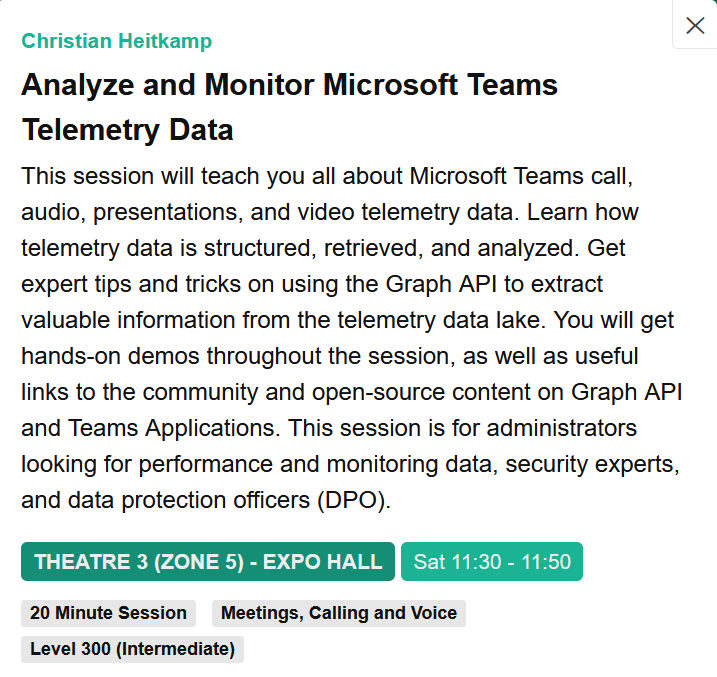 Happy to present on #Microsoft #Teams at #Southcoastsummit today! All good stuff also on GitHub: github.com/nice-itms/NiCE…