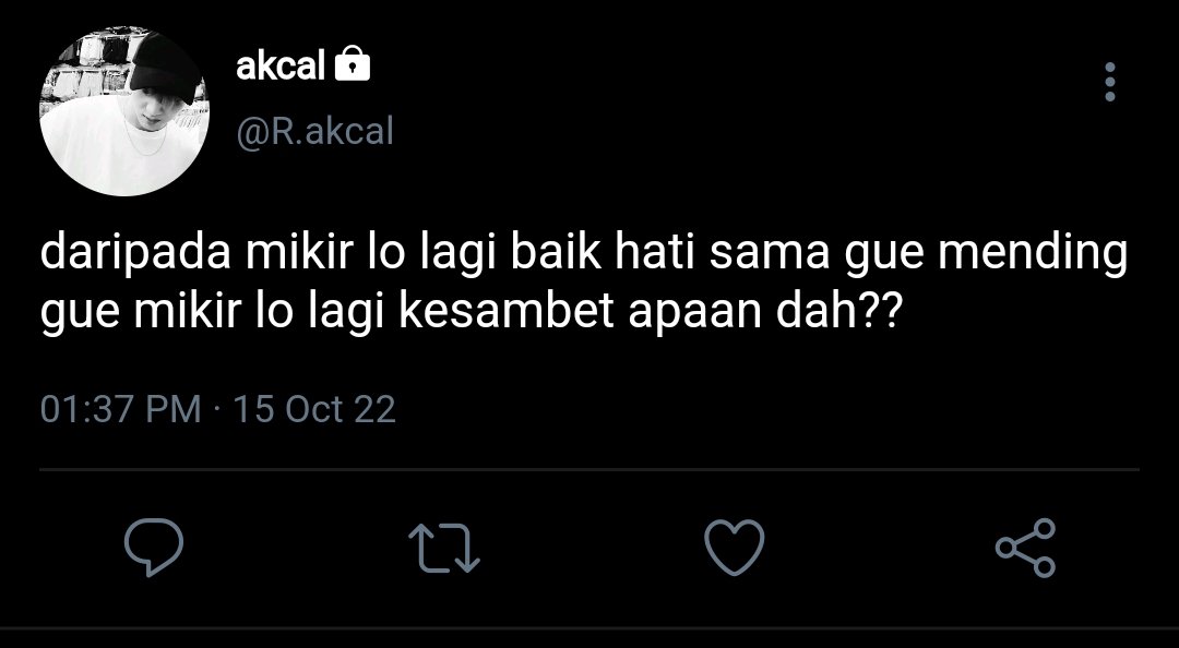 mahaeyay's tweet photo. 98. Karena terpaksa https://t.co/MyXfwa38fa