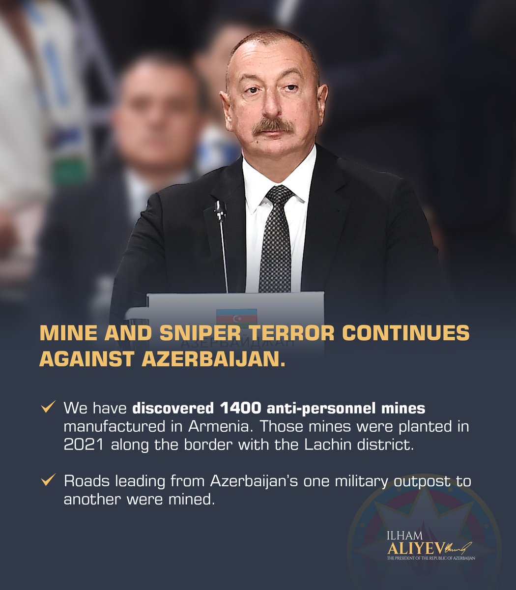 Ilham Aliyev tweet media