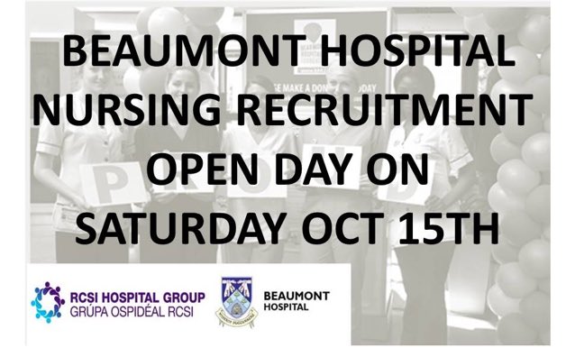 Yvonne Ryan (@yvonne13ryan) on Twitter photo Don’t forget to call in today from 10am to 1pm to meet the nursing team and see what Beaumont hospital can offer you #nurses #Career <a href="/HSE_HR/">HSE HR</a> <a href="/Beaumont_ICU/">Beaumont_ICU</a> <a href="/BeaumontEDnurse/">BeaumontEDnursing</a> <a href="/neurobeaumontNS/">Beaumont Neuroscience Nurses</a> Don’t forget to call in today from 10am to 1pm to meet the nursing team and see what Beaumont hospital can offer you #nurses #Career <a href="/HSE_HR/">HSE HR</a> <a href="/Beaumont_ICU/">Beaumont_ICU</a> <a href="/BeaumontEDnurse/">BeaumontEDnursing</a> <a href="/neurobeaumontNS/">Beaumont Neuroscience Nurses</a>