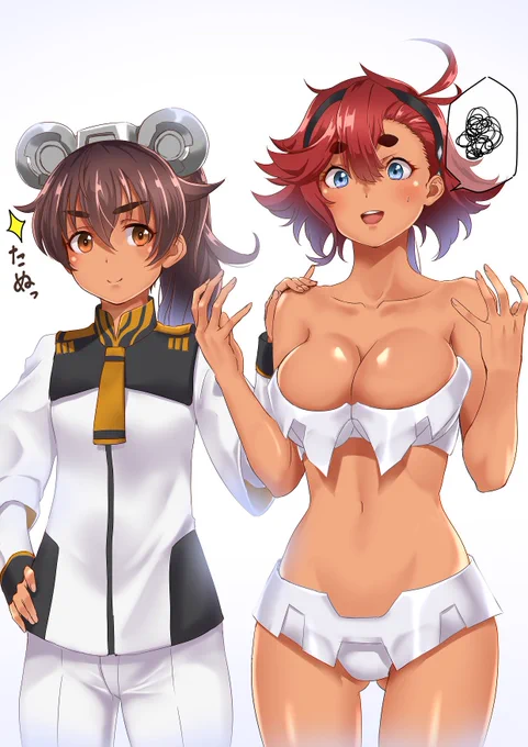 ルルチェの目線の関係で向きとか色々妥協したけど再現してみた 