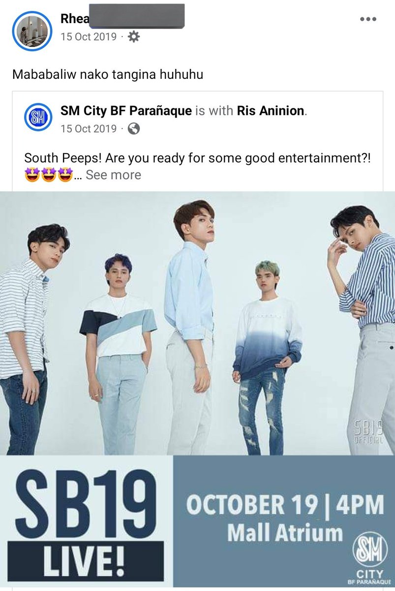 Justkeun's tweet photo. Happy 3rd anniversary sa pagiging fangirl ko sa @SB19Official. Parang kailan lang patay na patay ako sa inyo, ngayon ganon pa rin. Love youuu!

#SB19 https://t.co/k6uplnE2K9
