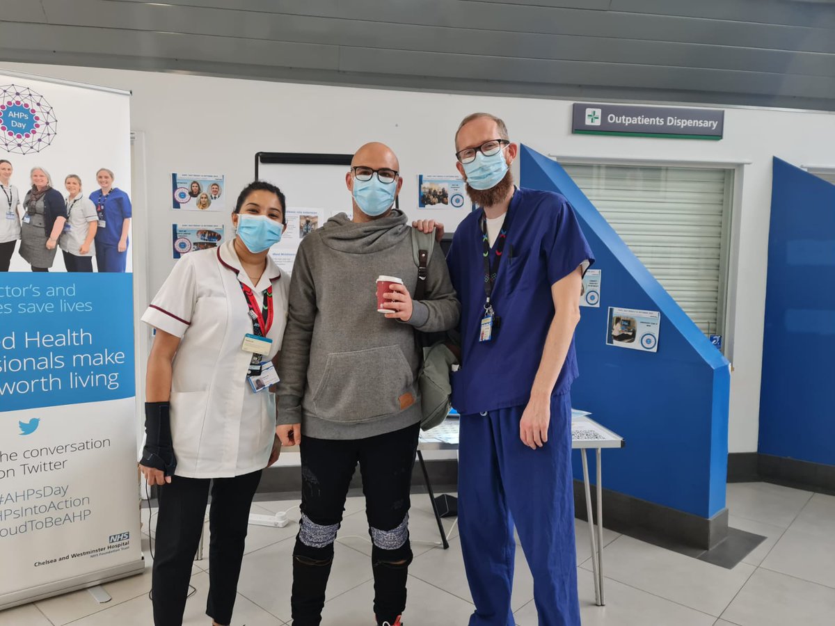 xray_rupert's tweet photo. Great time promoting #AHPsDay2022 superbly organised by Wendy and Edel. Our  @WestMidHospital diagnostic #radiographer team take an x-ray every 40 seconds, perform 93 CT scans a day and reported over 18,000 exams last year. #proud @CWHFTImaging We are 1 of 14 #AHP professions ☢️ https://t.co/LGYMsfh36a