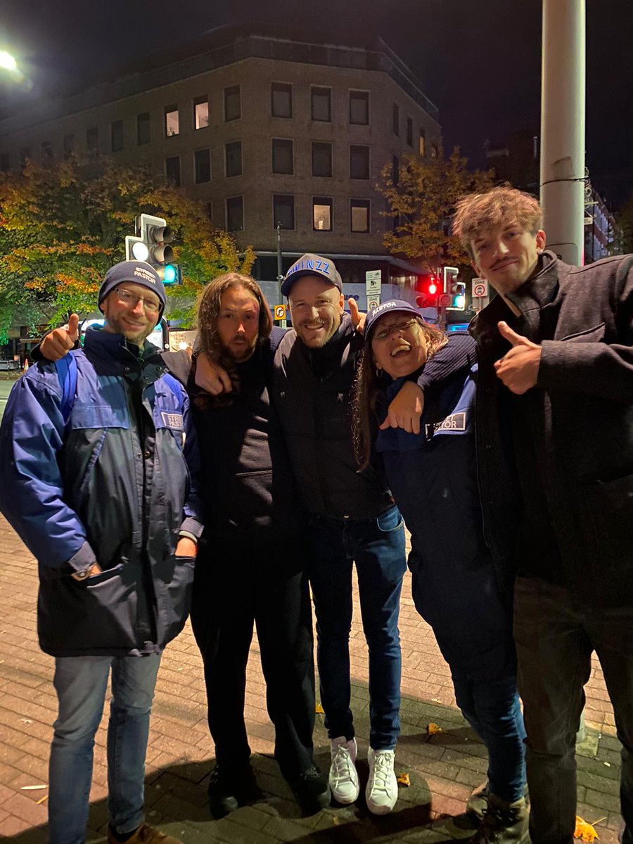 Great team out last night led by Caroline...an observer who starts training today &amp; Marcus who is moving on his last night after 14years faithful service and ministry on the streets <a href="/changesutton/">suttoncommunityworks</a> <a href="/StreetPastors/">Street Pastors</a>