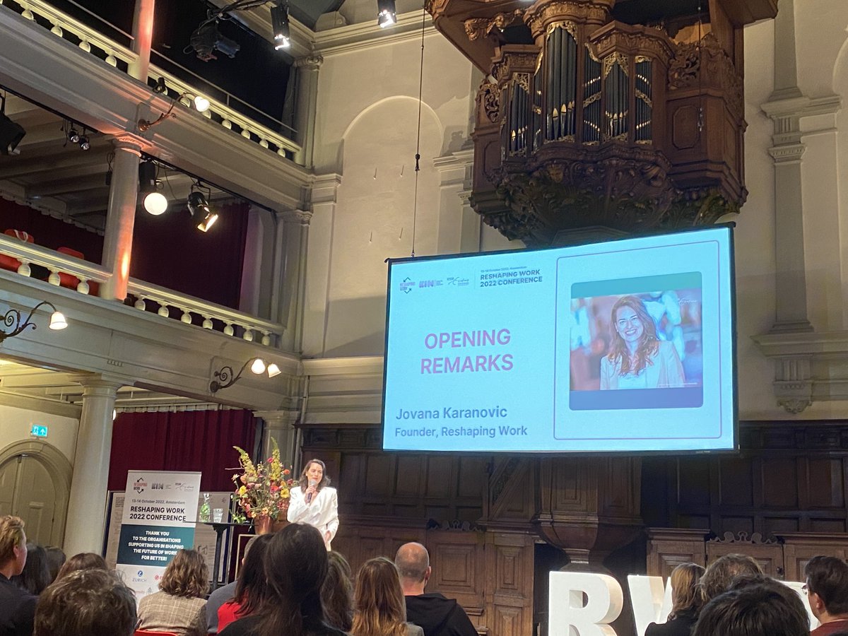marleen huysman (@marleenhuysman) on Twitter photo The 6th edition of <a href="/reshaping_work/">Reshaping Work</a> and it couldn’t be better. The one and only interdisciplinary multistakeholder conference on platforms and ai@work. Thanks so much for the great organization <a href="/karanovic_j/">Jovana Karanovic</a> The 6th edition of <a href="/reshaping_work/">Reshaping Work</a> and it couldn’t be better. The one and only interdisciplinary multistakeholder conference on platforms and ai@work. Thanks so much for the great organization <a href="/karanovic_j/">Jovana Karanovic</a>