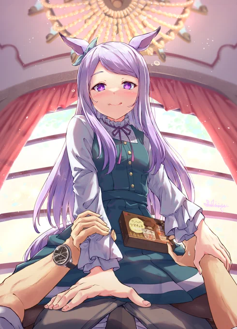 「トレーナーさ～ん?」「何だか気分高まりますわ～」#ウマ娘#メジロマックイーン 