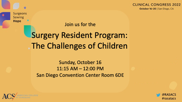 RASACS's tweet photo. Being a parent Being a surgery resident
🤝
Getting no sleep
Dealing w/ 💩
Incredibly rewarding
#KnowBeforeYouGo #ACSCC22 #RASatACS https://t.co/Sw9wTjt91O