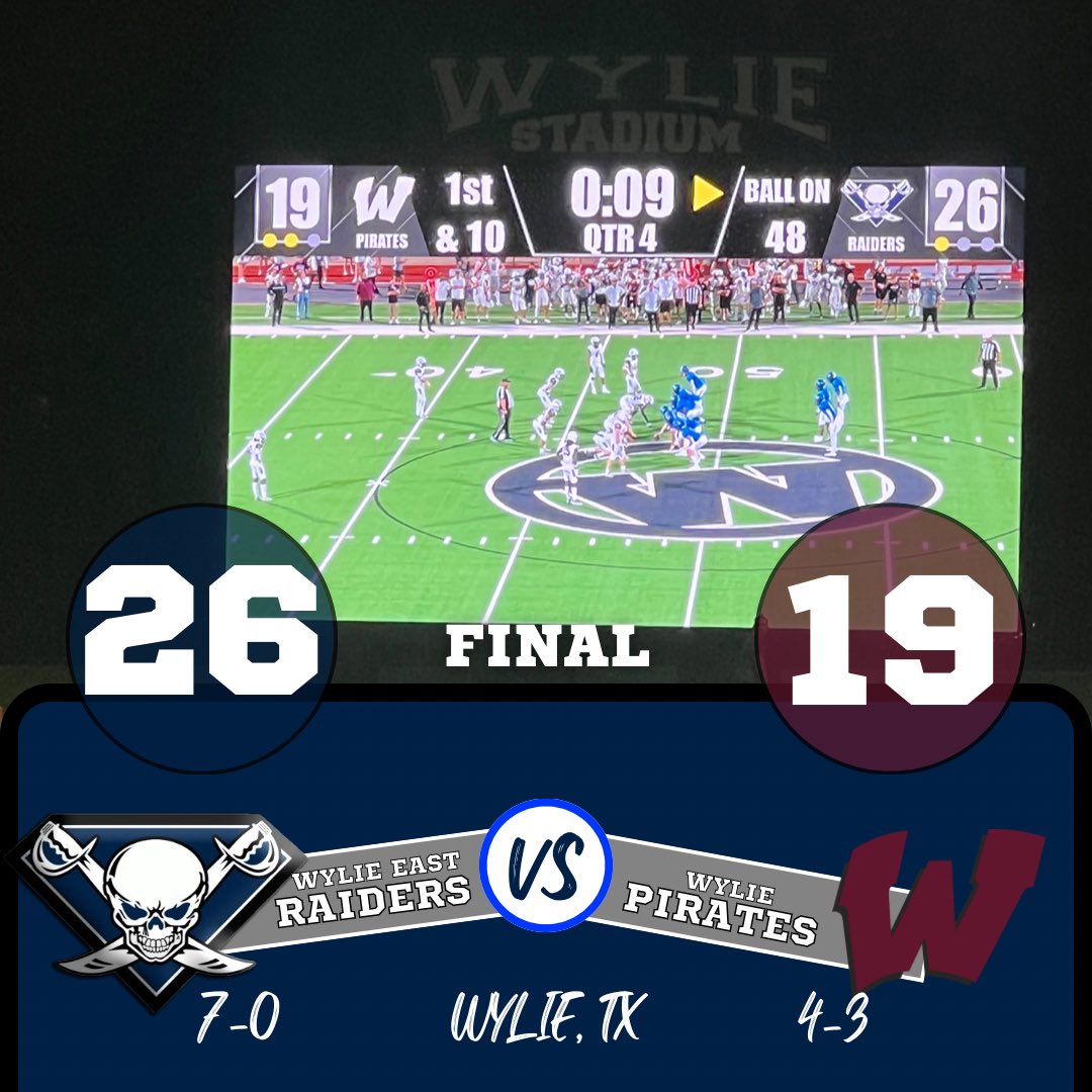 Wylie East Raiders Football tweet media