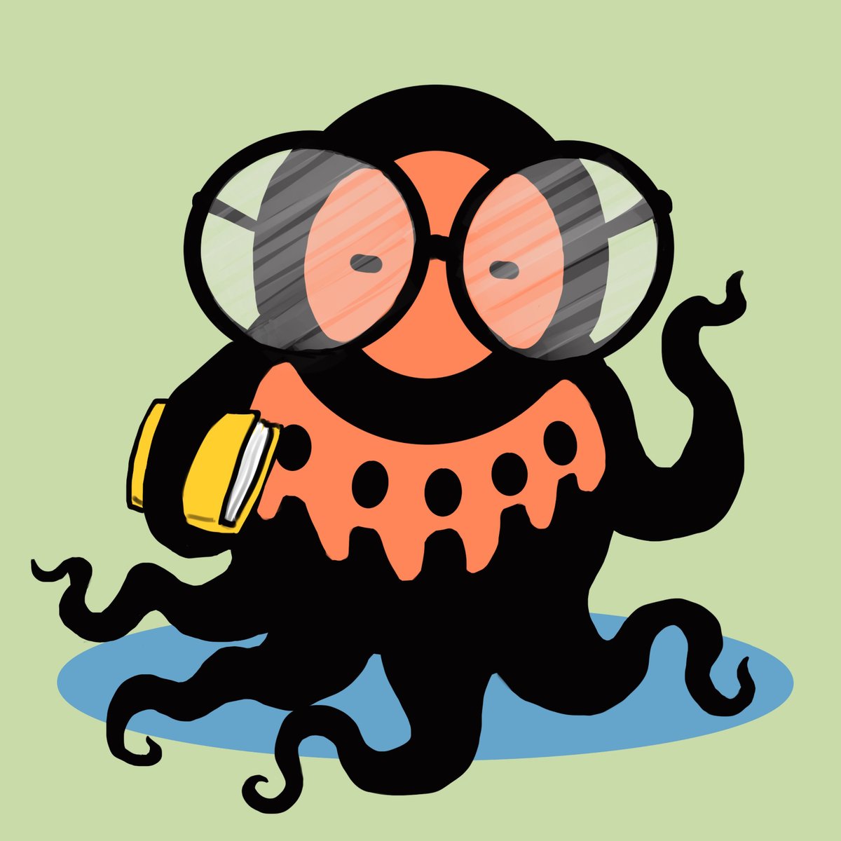 Shoonya_Art_'s tweet photo. Octo-Sally says wazzup!... β¨π πΈ
#NFT #NFTGiveaway #Giveaway #CyberCreature https://t.co/nFf2U1t6X8